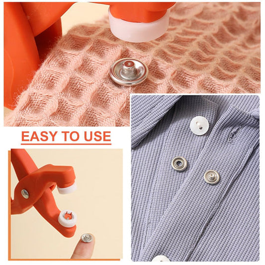 📢📢50 % de réduction!!!Kit d'outils pour boutons-pression en métal avec pinces de fixation