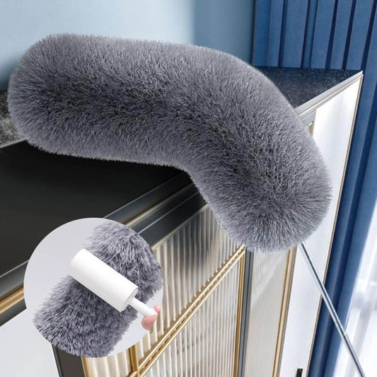 📢📢 60% DE RÉDUCTION ! ✨ Bâtonnet de Nettoyage Rétractable - Adsorption Électrostatique sans Poussière Volante, Idéal pour Plafonds et Espaces Étroits 🧹⚡