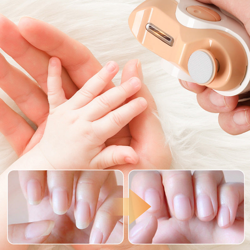 ⏰Ventes chaudes - 54% de réduction🔥2 en 1 Coupe-ongles Électrique Automatique avec Polissage