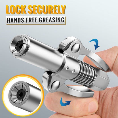 Coupleur de Graisseur à Double Poignée à Haute Pression