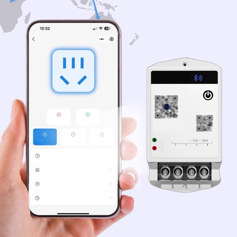 ⏰ 50% OFF NOW! ✨ Bluetooth Programmable Smart Timer Switch - Voice Control & Remote Scheduling for Home Automation 📱🏠