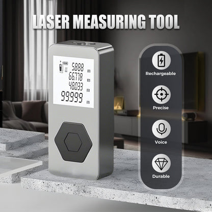 Télémètre Laser Multifonctionnel et Rechargeable