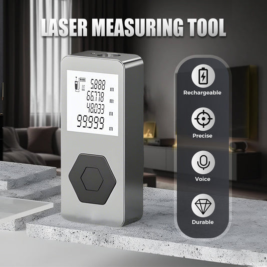 Télémètre Laser Multifonctionnel et Rechargeable