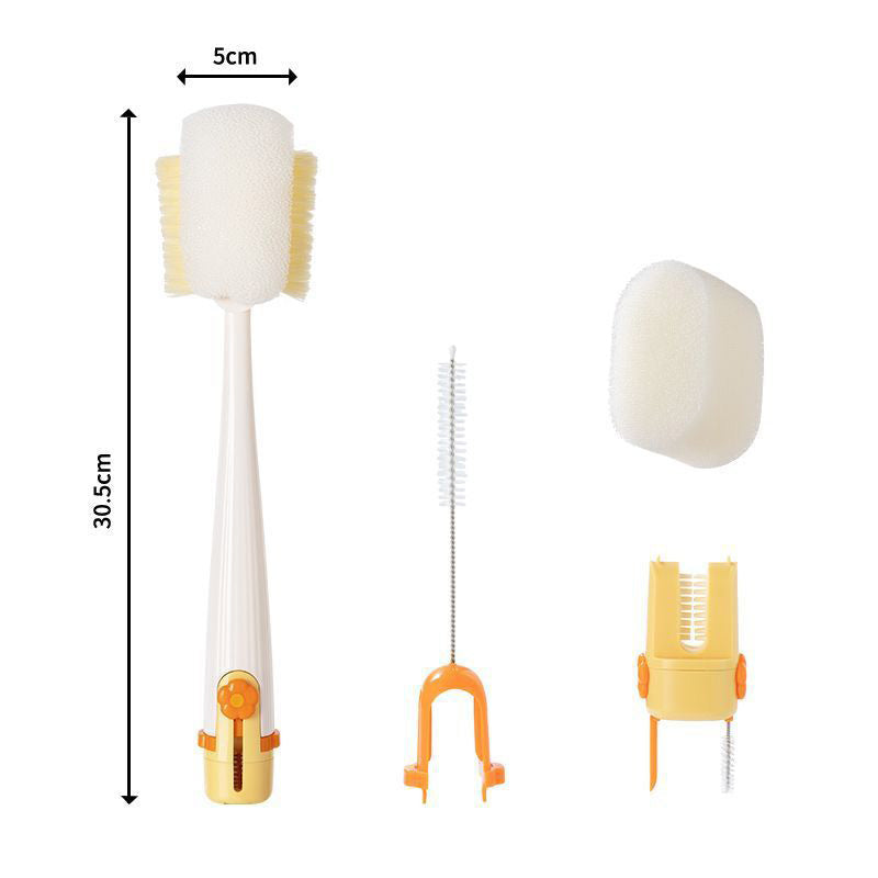 Brosse de nettoyage pour bouteille d’eau 5-en-1