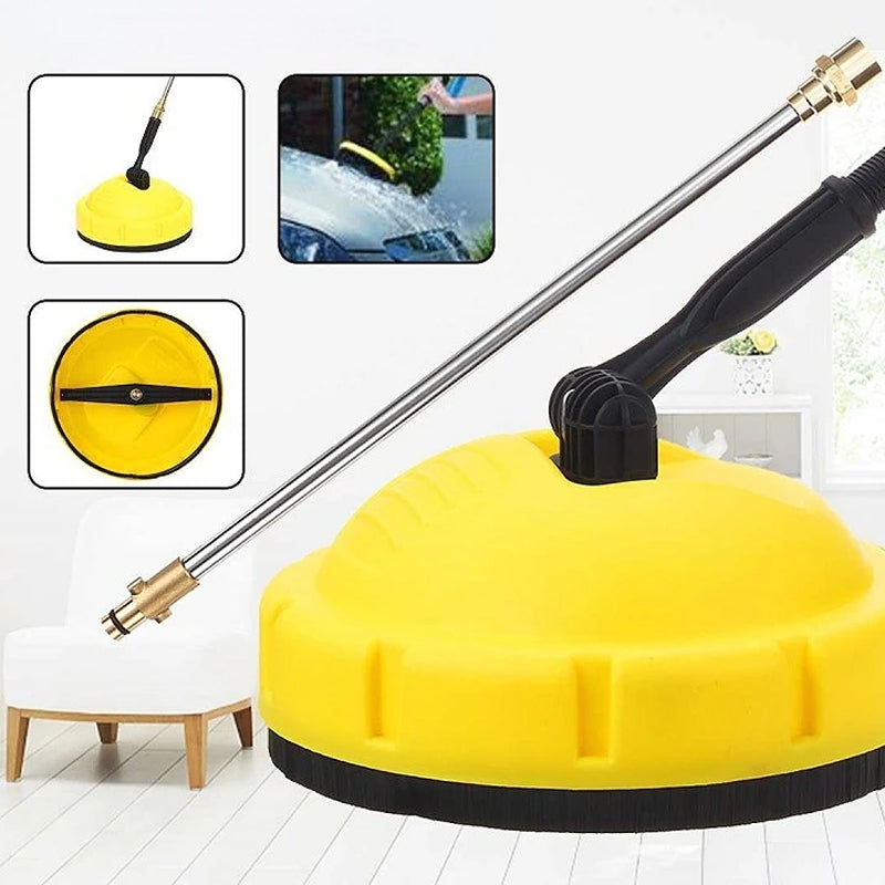 Tête de brosse ronde haute pression pour le nettoyage du sol
